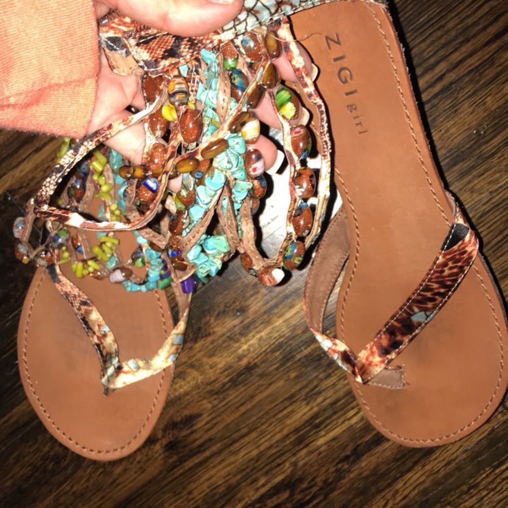 beaded sandals - Picture 4 of 6
